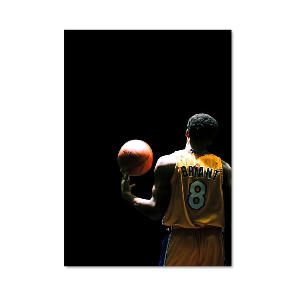 Poster Kobe de hommage